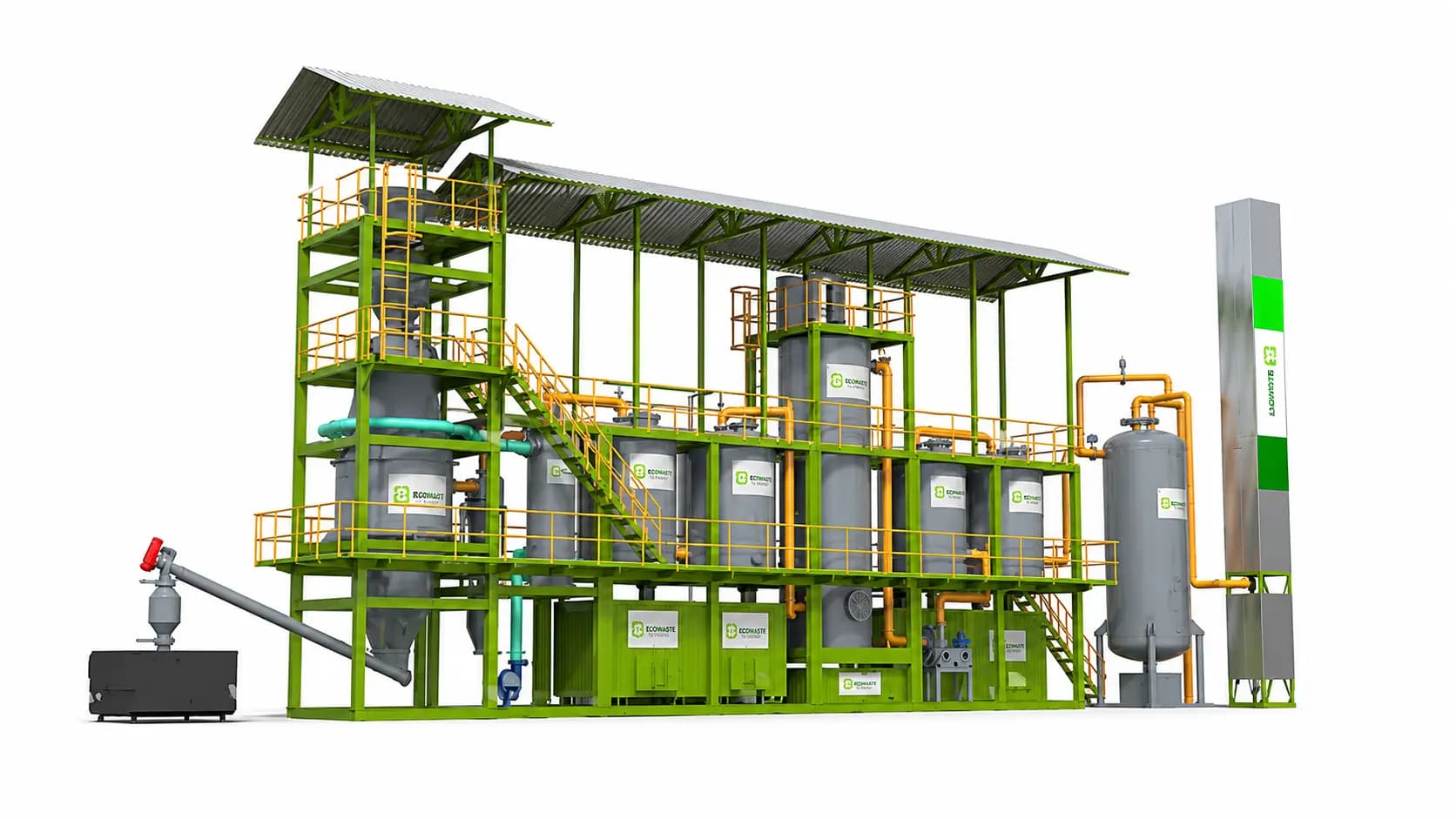 Gasifier based power generation plant design