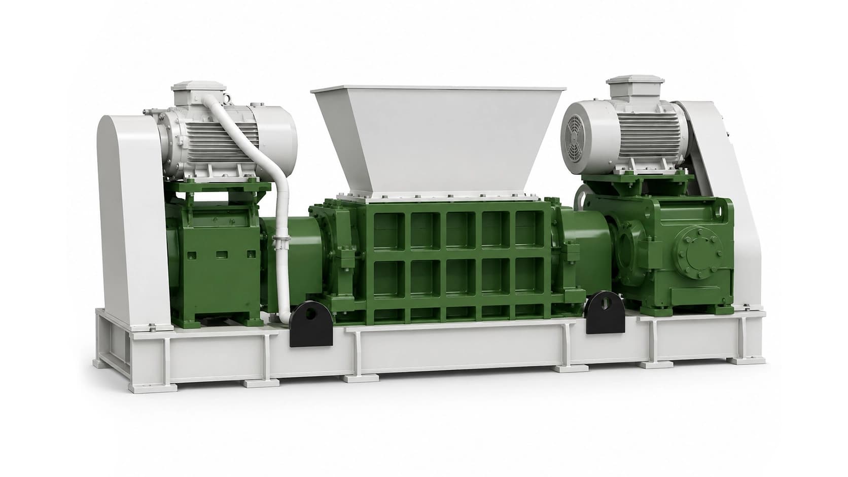 Dual Shaft Shredder plant design