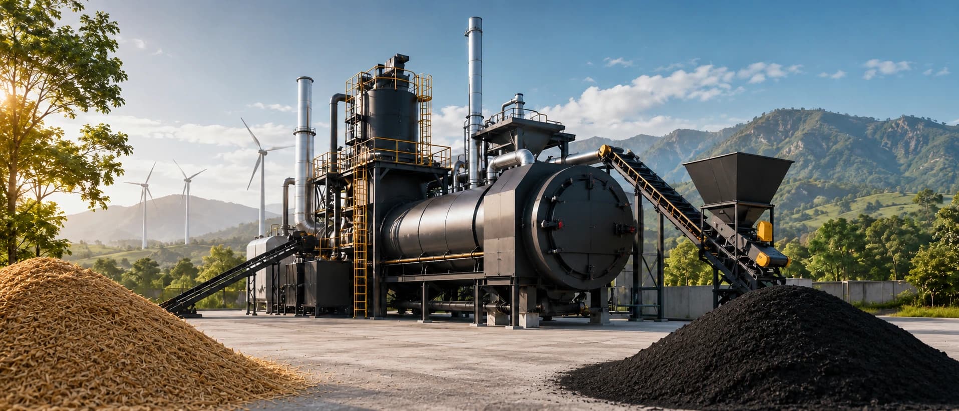 Biochar Generation Plant