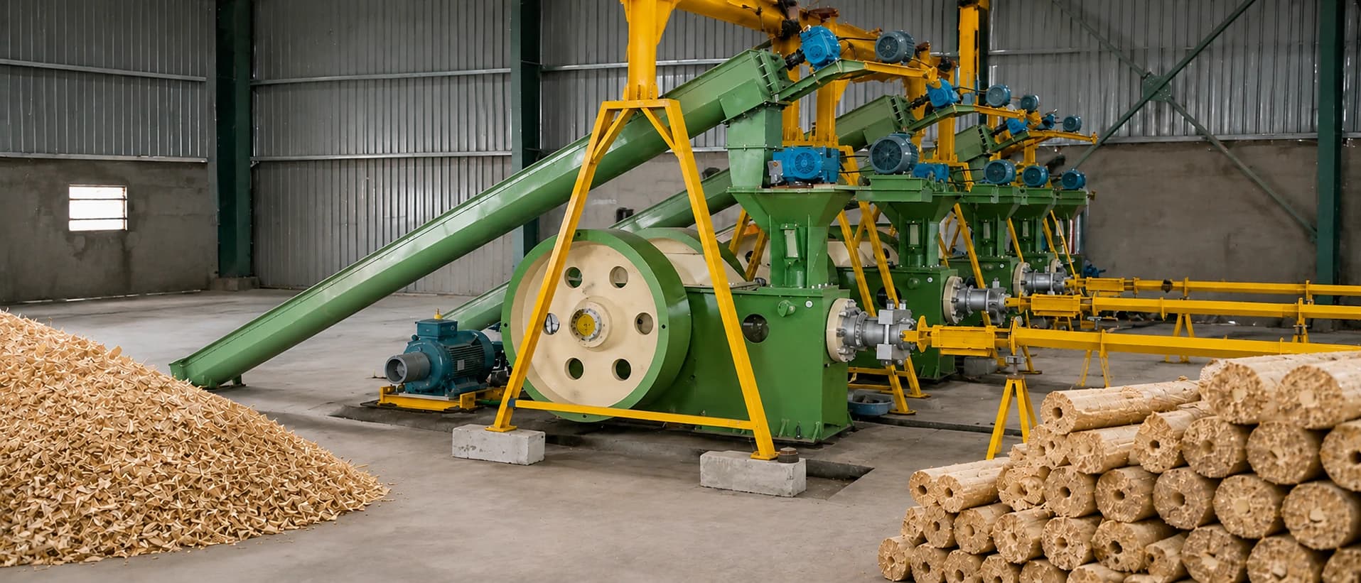 Biomass Briquettes Plant