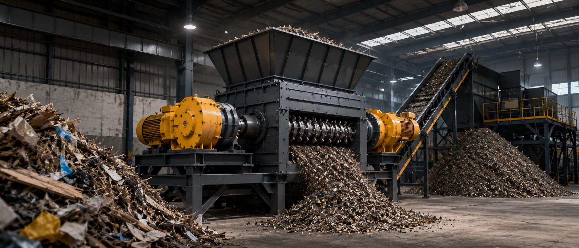Dual Shaft Shredder