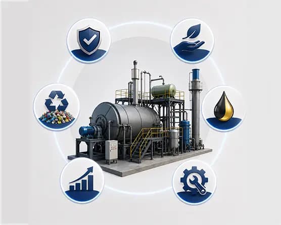 Industrial gasifier power plant piping